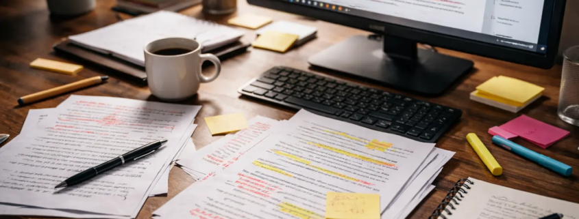 Travail de bureau